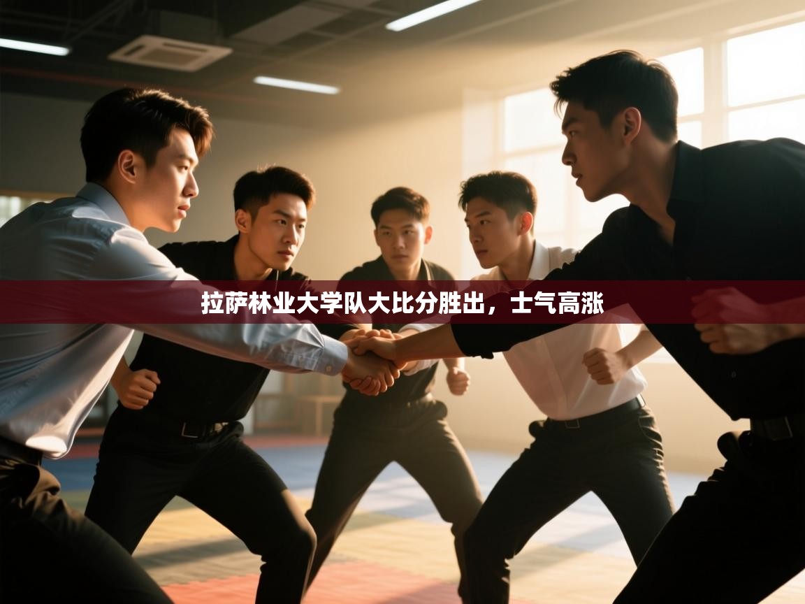 拉萨林业大学队大比分胜出，士气高涨  第2张