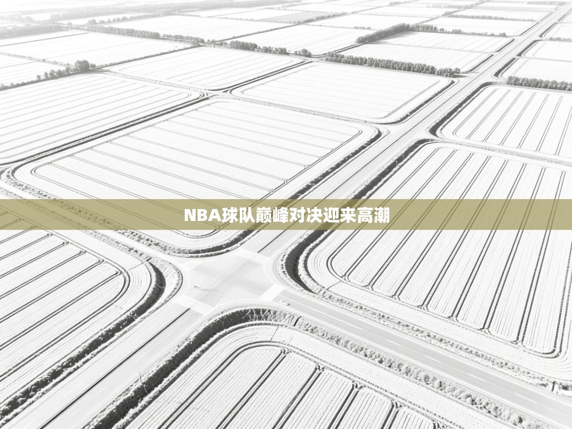 NBA球队巅峰对决迎来高潮  第1张